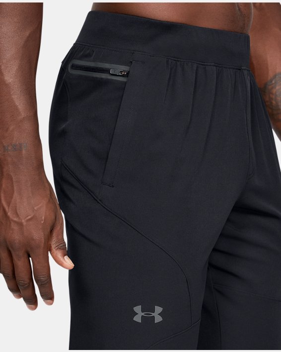 Men's UA Unstoppable Joggers, Black, pdpMainDesktop image number 4